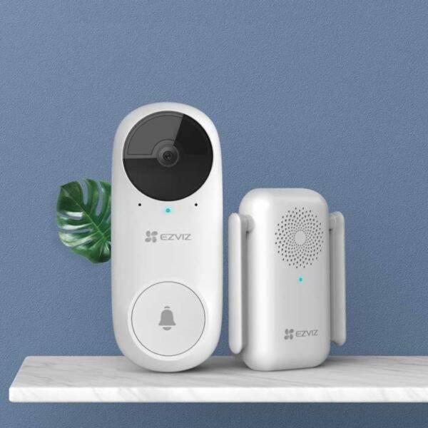 Chuông cửa không dây wifi Ezviz CS-DB2C đàm thoại 2 chiều, kết nối điện thoai smart phone