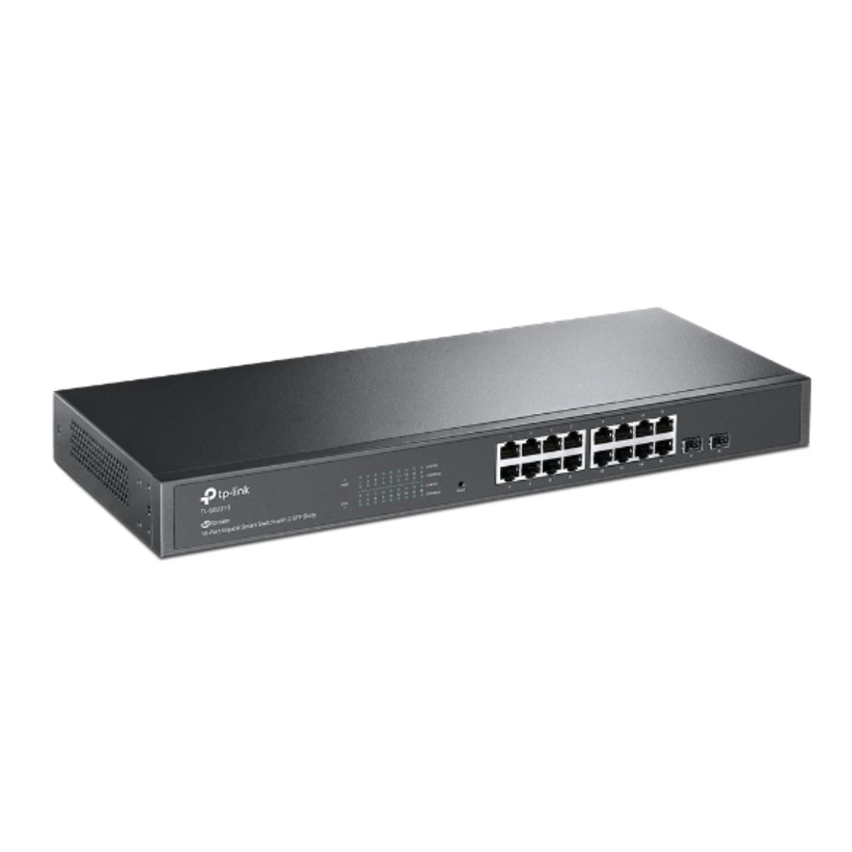 Smart Switch 16-Port Gigabit TP-Link TL-SG2218 2 khe cắm SFP, quản lý Omada SDN