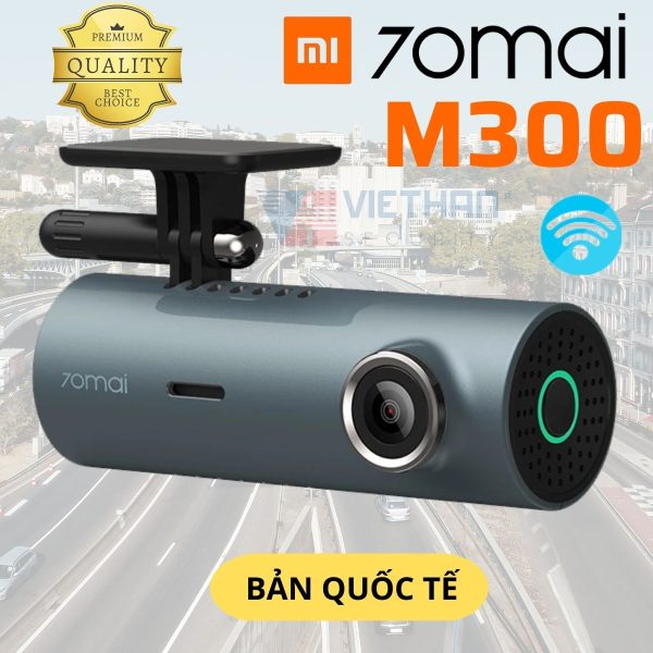 Camera hành trình Xiaomi 70Mai M300 2K Bản Quốc Tế, wifi