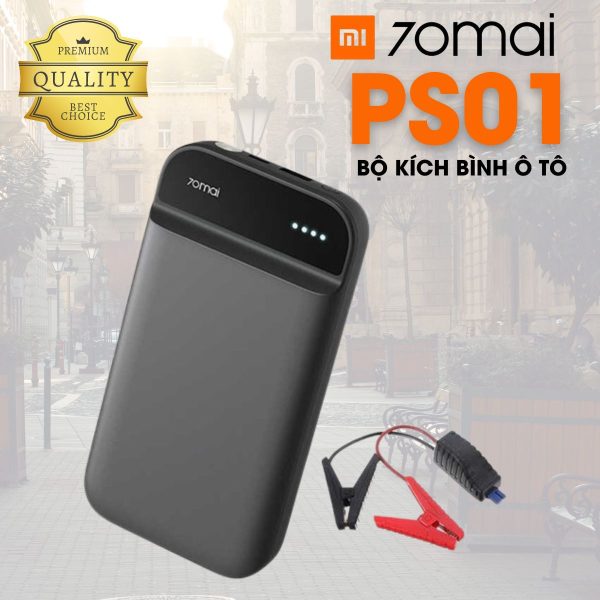 Bộ kích bình ô tô Xiaomi 70mai PS01 dung lượng pin 11100mAh
