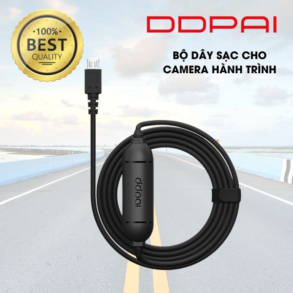 Dây sạc xe ô tô dành cho camera hành trình DDPai N3/N3 pro/Mini 5/ Z40