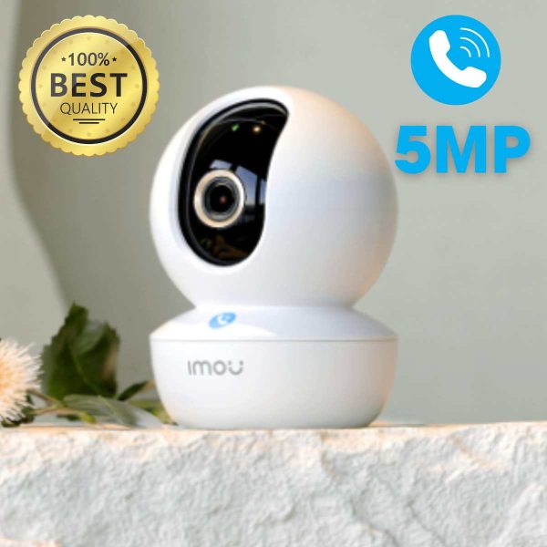 Camera IP quay quét wifi nút Call gọi điện Imou IPC-GK2CP-5C0WR 5MP, chế độ riêng tư, đàm thoại 2 chiều