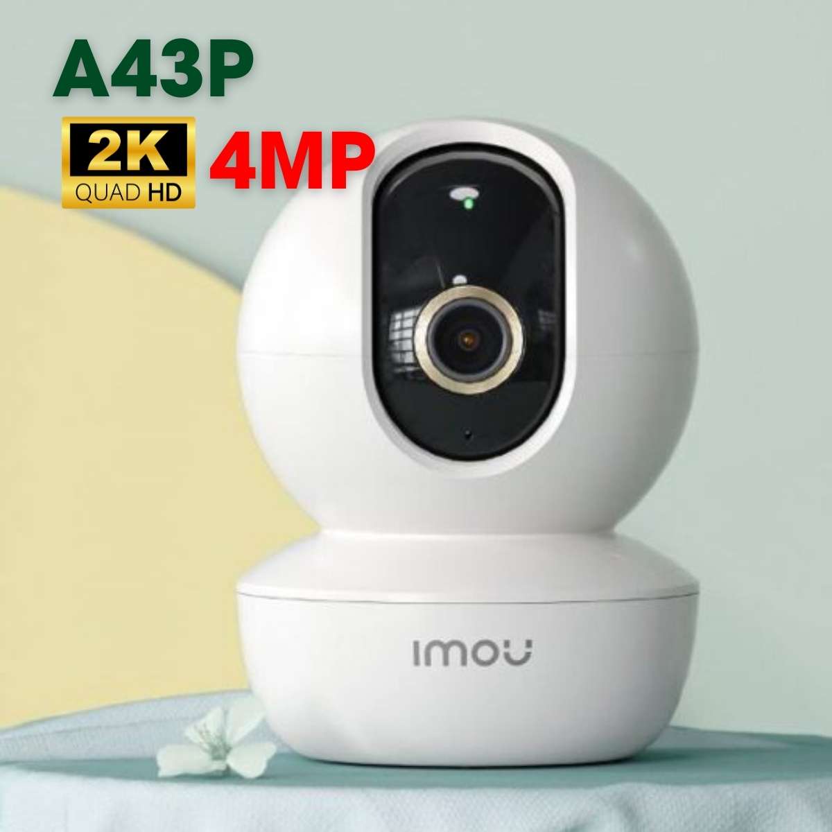 Camera Ranger SE 4MP Imou A43P tích hợp mic và loa, đàm thoại 2 chiều, chống báo động giả