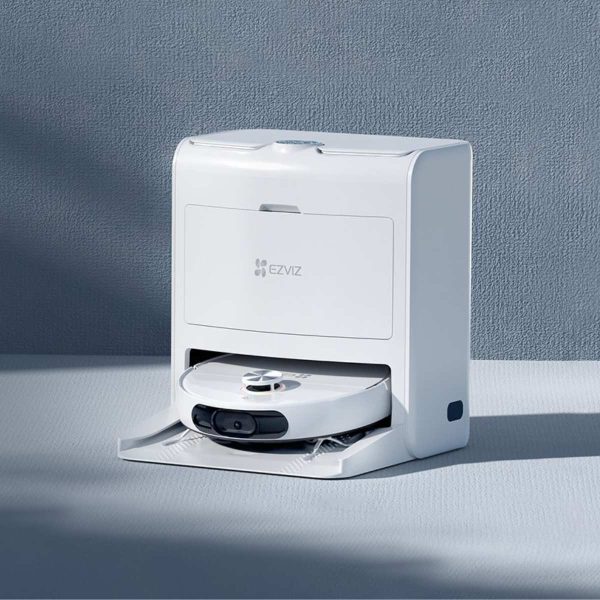 Robot hút bụi lau nhà thông minh Ezviz RS2 điều hướng và lập bản đồ, tự động làm sạch, nhận diện vật cản