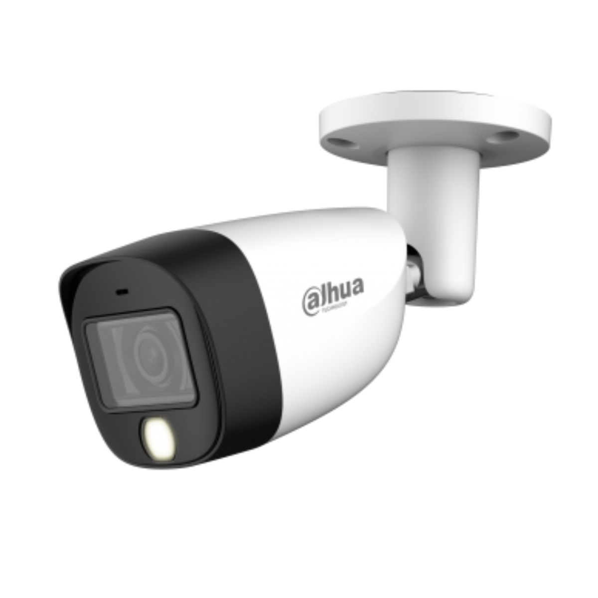 Camera thân tích hợp mic Dahua HAC-HFW1200CMP-IL-A 2MP, đèn LED trợ sáng 20m, công nghệ super Adapt