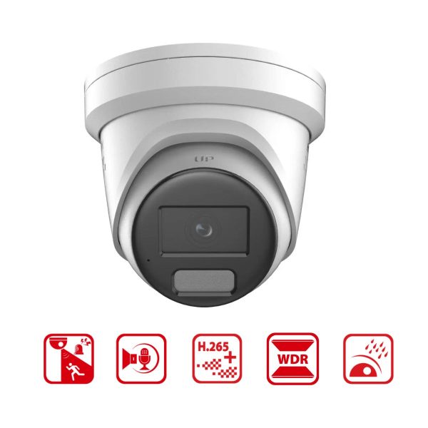 Camera Dome IP 2MP Hikvision DS-2CD2326G2-ISU/SL (D) WDR 120dB, hồng ngoại 30m, phân biệt người và xe