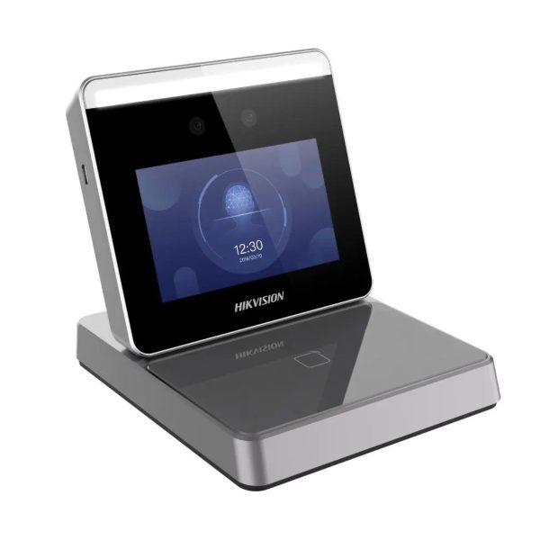 Thiết bị đọc thẻ, vân tay, khuôn mặt Hikvision DS-K1F600U-D6E 2MP, hỗ trợ wifi, màn hình 3,97inch