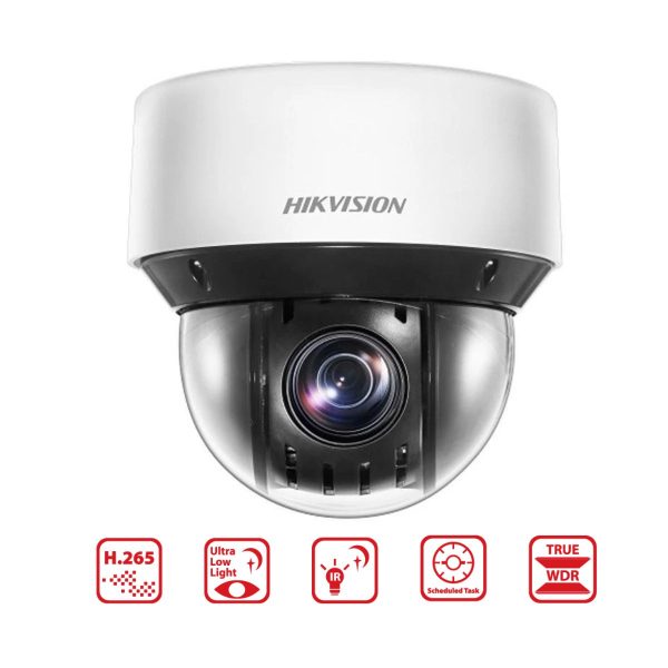 Camera Speed Dome hồng ngoại 50m Hikvision DS-2DE4A425IWG-E 4MP, WDR 120dB, phân biệt người và phương tiện