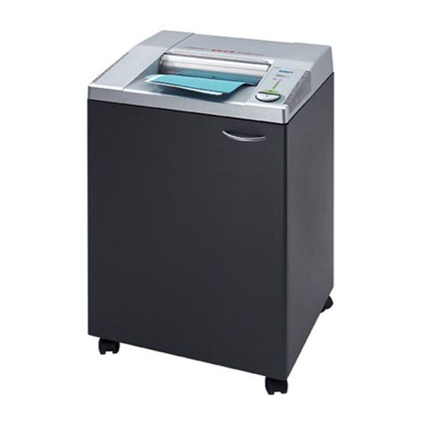 Máy cắt hủy giấy, hủy ghim kẹp EBA 2331C kiểu hủy vụn, dung tích 120 lít, tự động dừng khi kẹt giấy