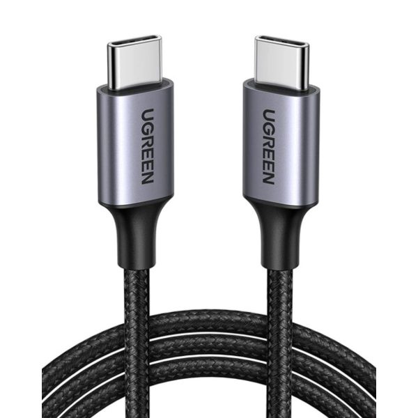Cáp sạc 1m Type-C Ugreen 50150 US261 màu đen, tốc độ truyền dữ liệu 480Mbps, sạc nhanh 3A