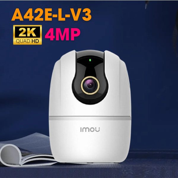 Camera wifi trong nhà IMOU A42E-L-V3 4MP, đàm thoại 2 chiều, tích hợp mic và loa