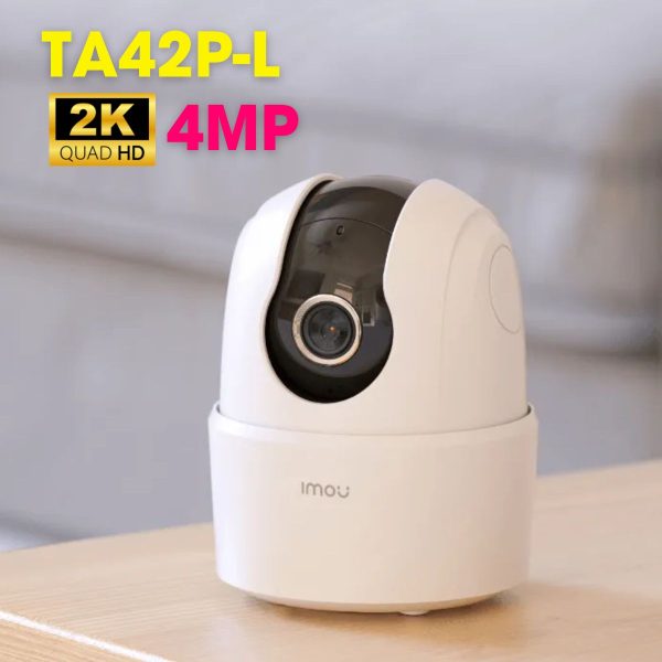 Camera IP quay quét trong nhà IMOU TA42P-L 4MP, hồng ngoại 10m, tích hợp còi báo động