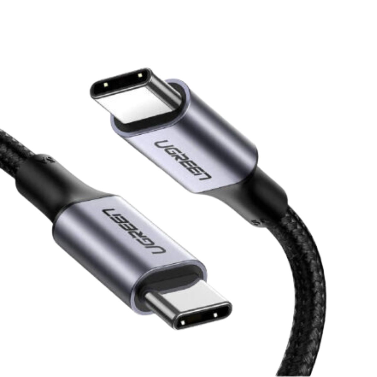 Cáp sạc 1m Type-C Ugreen 70427 US316 màu đen, tốc độ truyền dữ liệu 480Mbps, sạc nhanh 5A