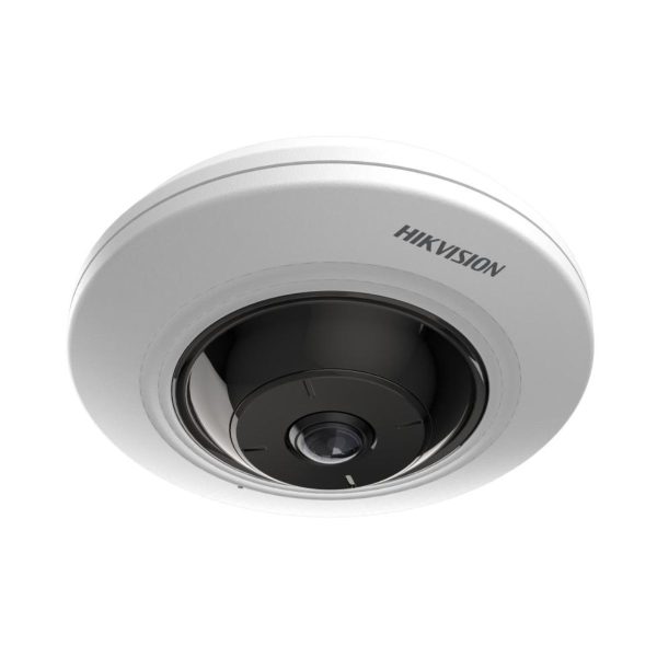 Camera IP mắt cá toàn cảnh 5MP Hikvision DS-2CD2955G0-ISU chống ngược sáng WDR 120dB, tích hợp mic thu âm