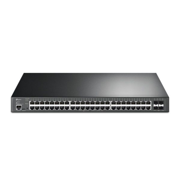 Switch chia mạng 52 cổng PoE TP-Link TL-SG3452XP 48 Cổng Gigabit và 4 Cổng 10GE SFP+