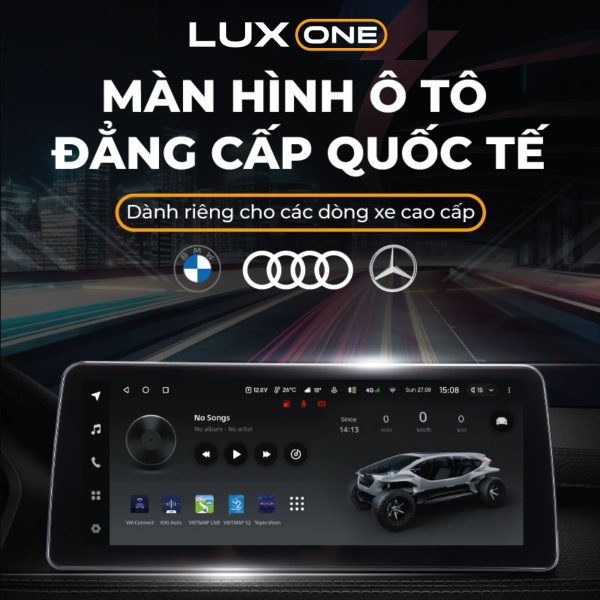 Màn hình ô tô thông minh TEYES LUXONE Ram 6Gb - Rom 128Gb, trợ lý thông minh KIKI, bản đồ Hybrid Vietmap Live