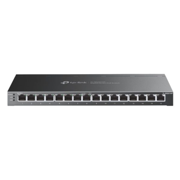 Switch 16 cổng Gigabit với 8 cổng PoE+ TP-Link TL-SG2016P tích hợp Omada SDN