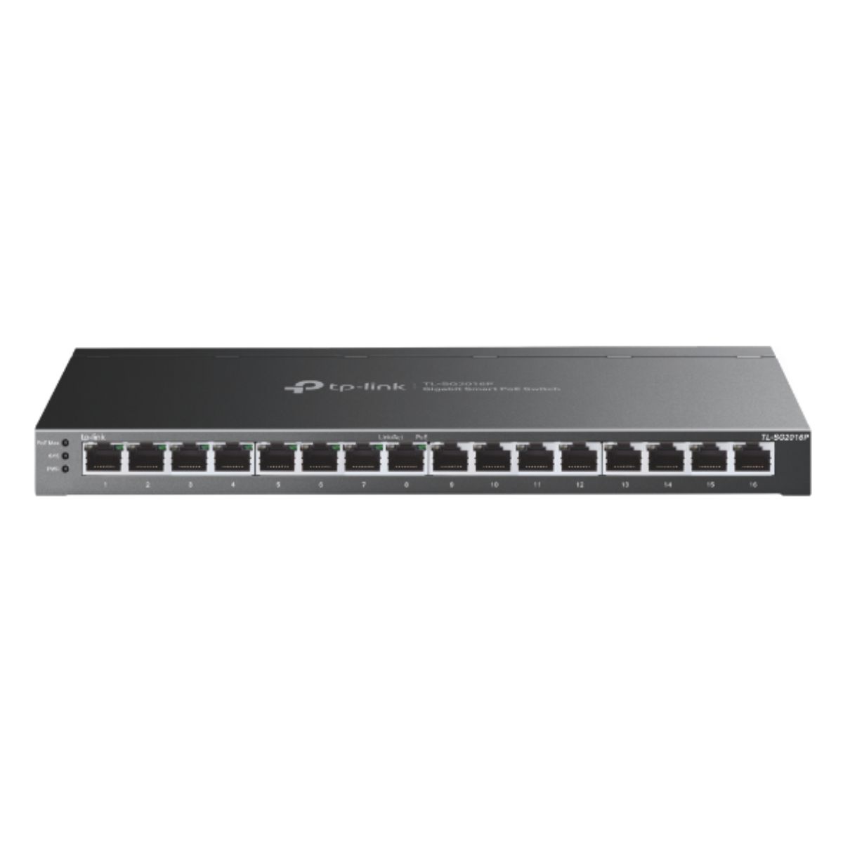 Switch 16 cổng Gigabit với 8 cổng PoE+ TP-Link TL-SG2016P tích hợp Omada SDN
