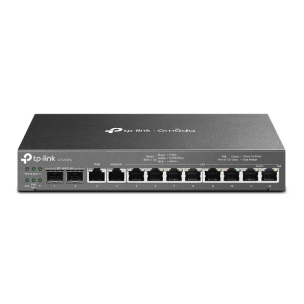 Thiết bị wifi VPN Gigabit Omada 3-trong-1 TP-Link ER7212PC PoE 110W, 4 cổng WAN Ethernet
