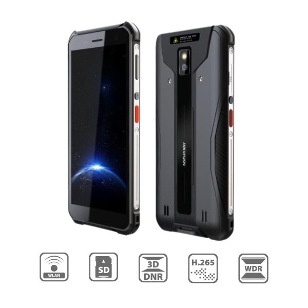 Máy scan code cầm tay không dây Hikvision DS-MDT201 camera trước 5MP, camera sau 13MP, màn hình IPS 5.5inch