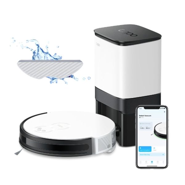 Máy hụt bụi lau nhà thông minh TP-Link Tapo RV10 Plus lực hút 2000Pa, tự động đổ rác, 4 chế độ hút