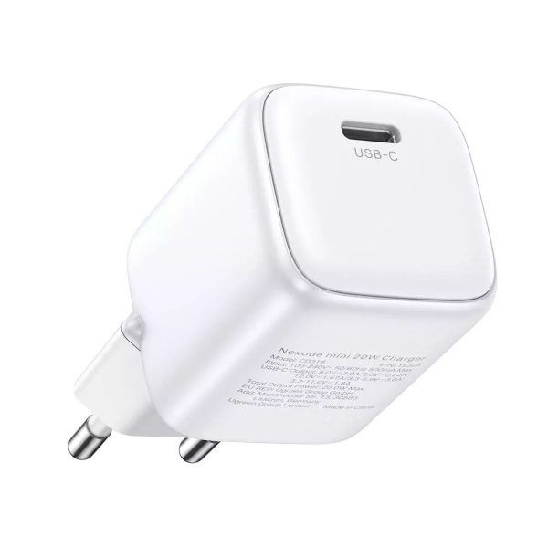 Củ sạc Nexode USB-C PD GaN US Ugreen 15324 CD318 công suất 20W, công nghệ GaN