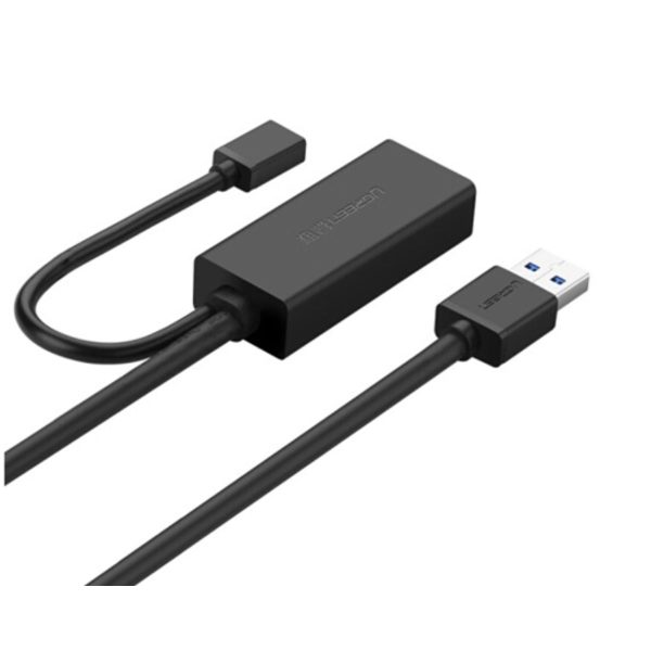 Cáp USB 3.0 nối dài 10m hỗ trợ nguồn Micro USB chính hãng Ugreen 20827 cao cấp