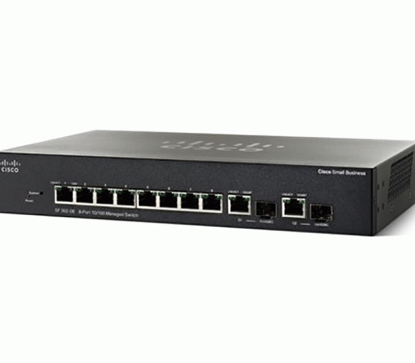 Switch Cisco SRW208G-K9 8-port 10/100 + 2-Port Gigabit Switch