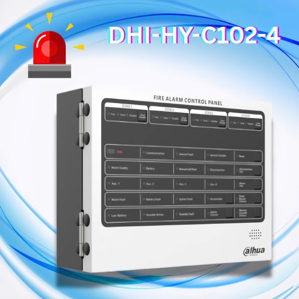 Tủ báo cháy 4 kênh Dahua DHI-HY-C102-4, Độ nhạy cao, Khả năng phát hiện chính xác