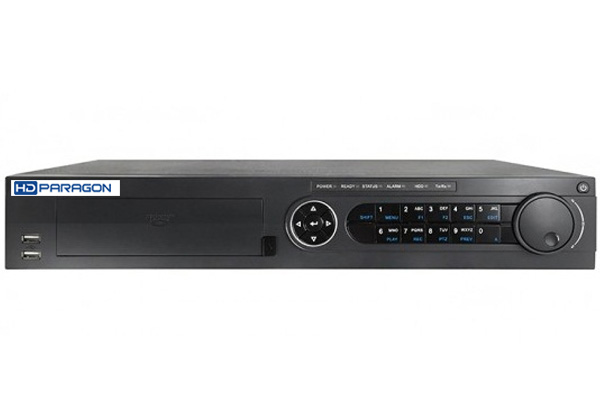 Đầu ghi hình HDPARAGON HDS-7332FTVI-HDMI/K 32 kênh HD 5MP, 4 Sata, eSATA, Audio, Alarm, add 16 IP camera