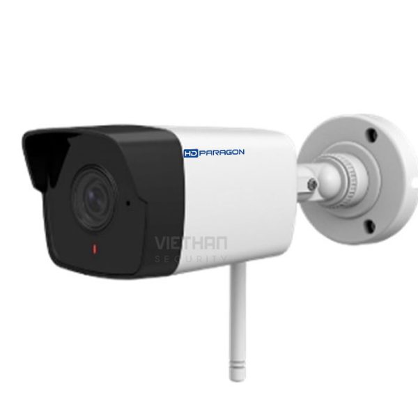 Camera IP Wifi HDPARAGON HDS-1021IRAW 2.0 Megapixel, Mic thu âm, Có khe cắm thẻ nhớ MicroSD, Hồng ngoại 30m