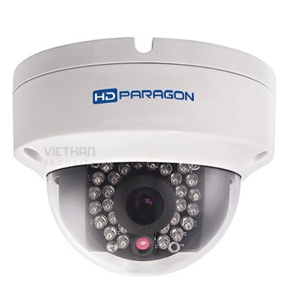 Camera IP HDPARAGON HDS-2143IRP/F 4.0 Megapixel, Có khe cắm thẻ nhớ, IR 30m, Ống kính F2.8mm, Chuẩn nén H265+