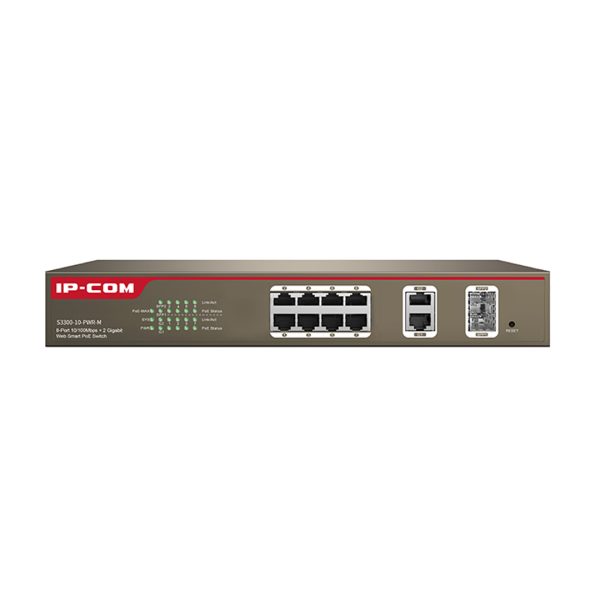 Thiết bị mạng HUB -SWITCH IPCOM  POE S3300-10-PWR-M