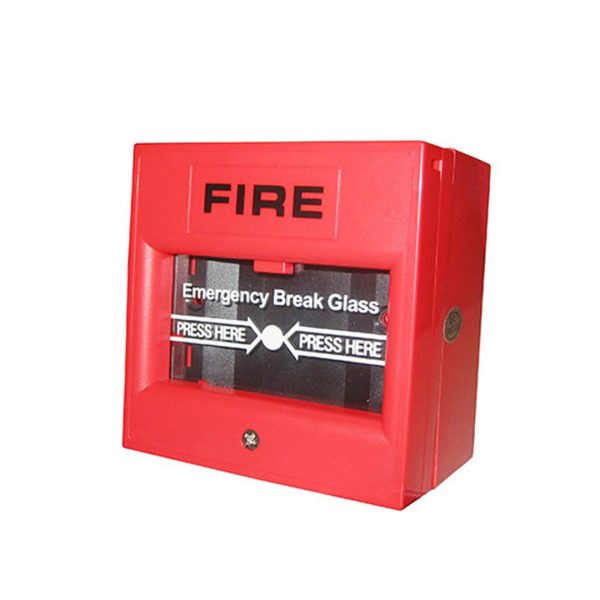Thiết bị báo cháy HORING AH-0217 (nút ấn khẩn cấp vuông bể kính không có chụp bảo vệ)