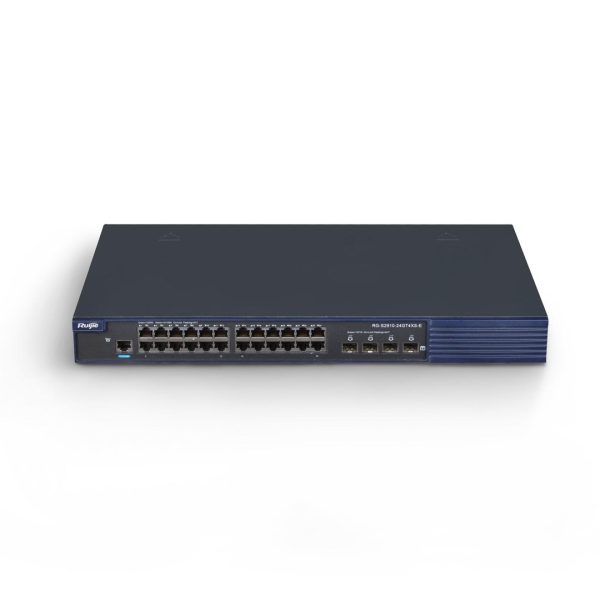 Thiết bị mạng HUB -SWITCH Ruijie RG-S2910C-48GT2XS-HP-E (48 10/100/1000BASE-T Ports (PoE/PoE+), 2 100/1000BASE-X SFP Ports (combo), 2 1G/10GBASE-X SFP+ Ports (non-combo), 1 USB, 2 Expansion Slots, 2 Modular Power Slots, AC/DC)