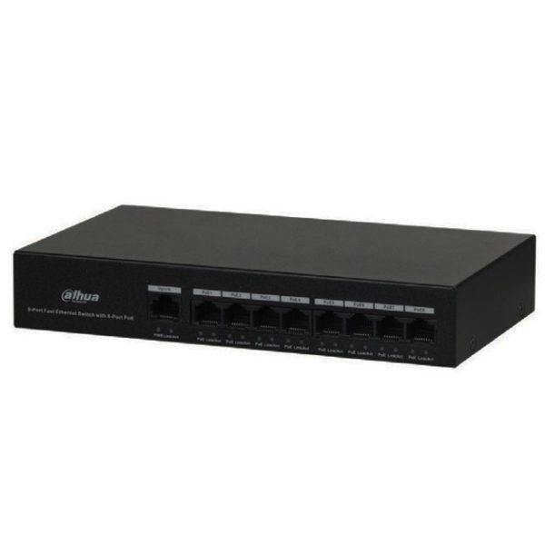 Thiết bị mạng HUB - SWITCH POE Dahua DH-PFS3009-8ET-65 (phổ thông)