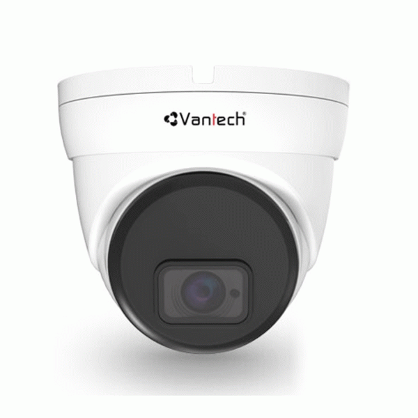 Camera Dome IP Vantech VPH-365AI (5.0 Megapixel, ống kính 3.6mm/6mm, hồng ngoại 30m, tích hợp AI))