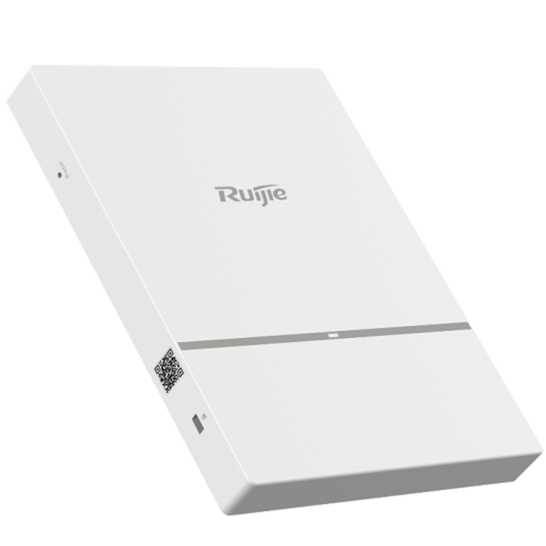 Thiết bị phát wifi treo trần RUIJIE RG-AP820-L(V2) tốc độ 2400Mbps, hỗ trợ 2 băng tần, phù hợp cho trường học, chuổi bán lẻ