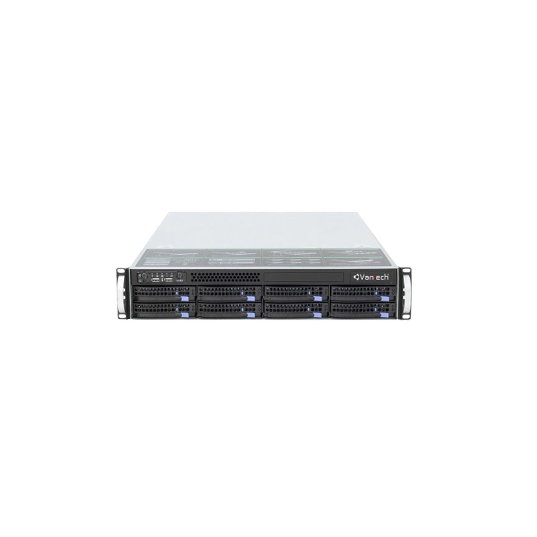 Máy chủ ghi hình video thông minh Vantech VS-0864R16A (8 Bay Hotswap RECORDING SERVER)