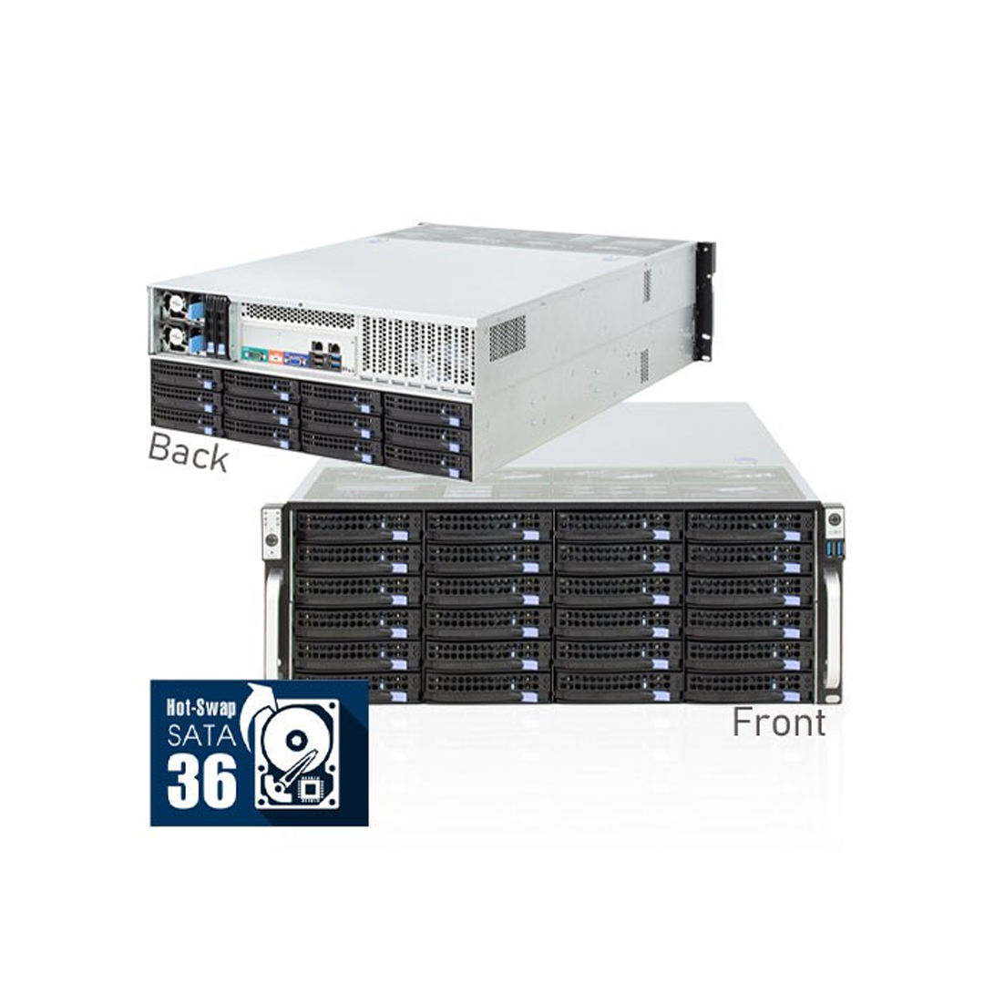 Máy chủ ghi hình video thông minh Vantech VS-3664R64A (36 Bay Hotswap RECORDING SERVER)