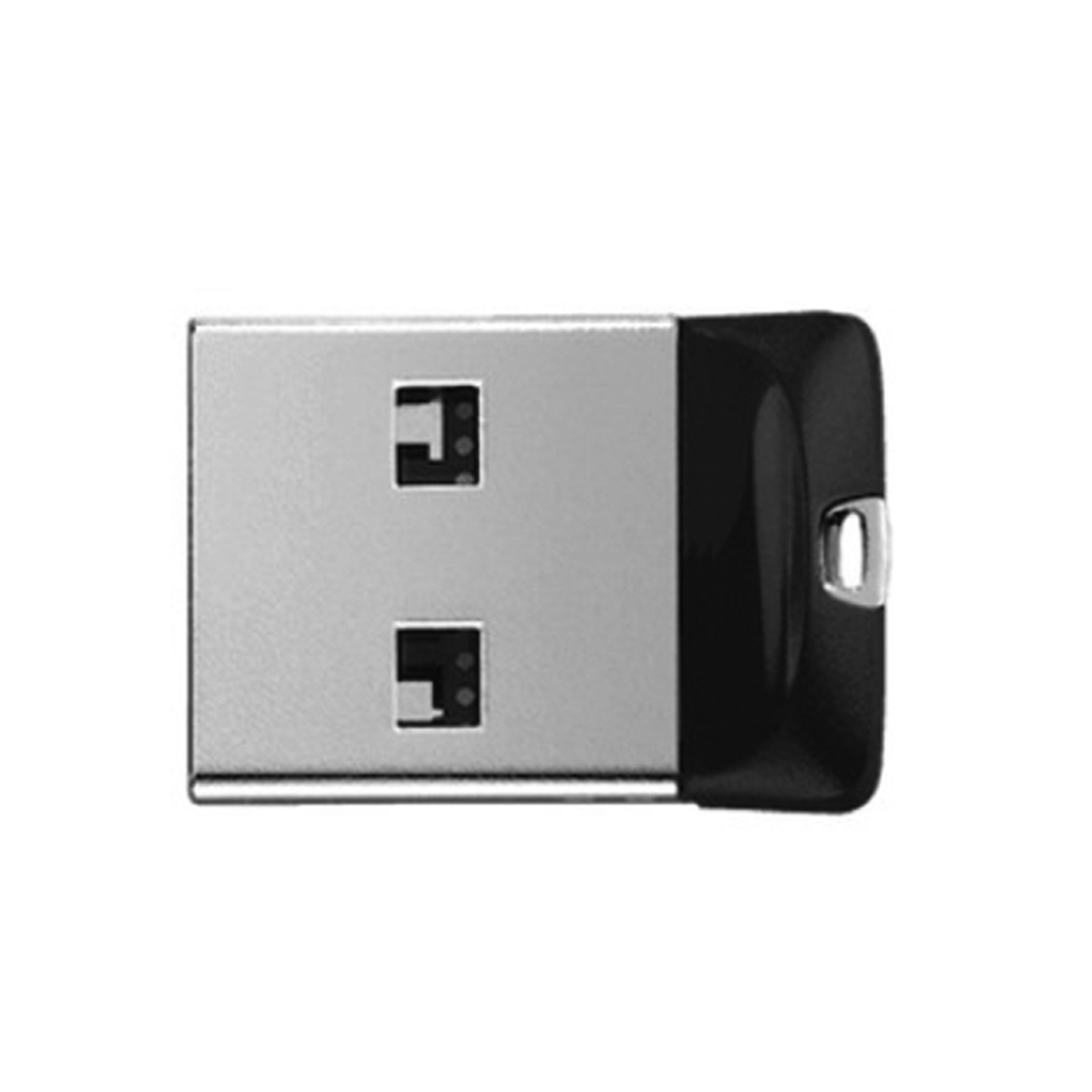 USB SanDisk Cruzer Fit USB Flash Drive, CZ33 64GB, USB2.0, Black, Plug & Stay SDCZ33-064G-G35