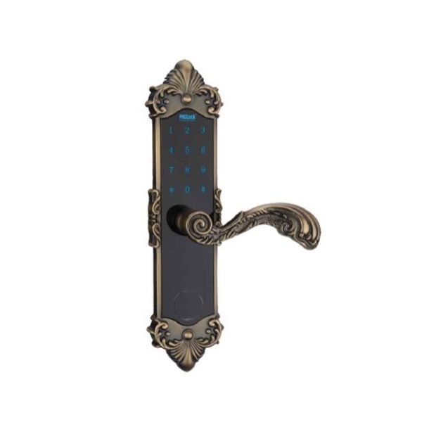 Khóa cửa Smart Lock PHGlock KR8160 (Khoá căn hộ - văn phòng, sử dụng 50 thẻ Mifare, 20 mã số, có chức năng chống dò mã và chìa khóa cơ)