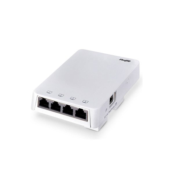 Thiết bị phát sóng wifi âm tường hỗ trợ 4 cổng lan RUIJIE RG-AP130(W2) V2 tốc độ 1267Mbps