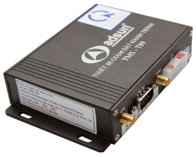 Hộp đen ô tô Adsun TMS-T89 định vị GPS giám sát hành trình xe