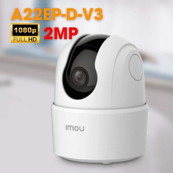 Camera Wifi không dây IMOU Ranger 2C A22EP-D-V3 (Độ nét cao, AI Thông minh, Quan sát 360)