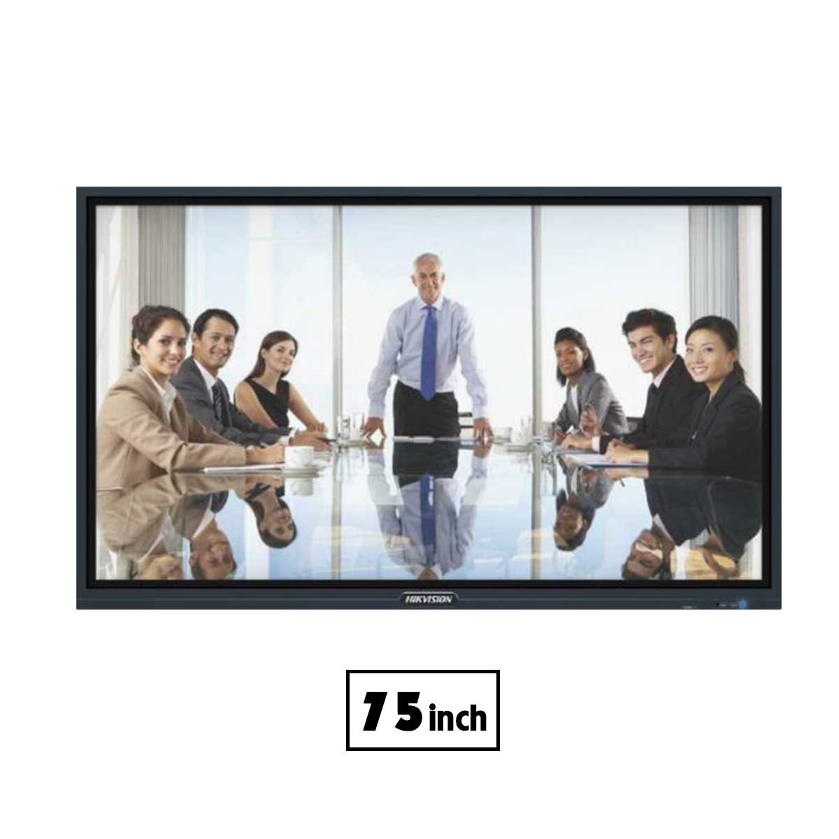 Màn hình tương tác cảm ứng 75-inch 4K Hikvision DS-D5A75RB/B hệ điều hành Android 8.0, RJ45 100Mbps