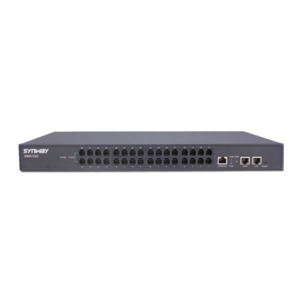 Bộ chuyển đổi gateway 24 cổng FXO Synway SMG1024-24O hỗ trợ Analog Truk, Fax