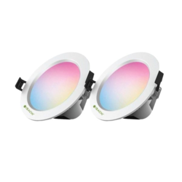 Đèn LED tròn công suất 20W ISACHI SC-W20RP  kết nối wifi 2.4GHz, ánh sáng nhiều màu sắc, hẹn giờ