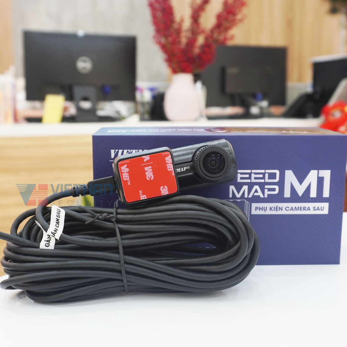 Camera sau M1 HD 1080P dùng gắn kèm vào camera chính Vietmap Speedmap M1