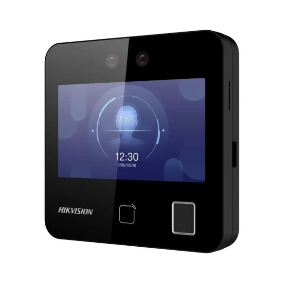 Thiết bị chấm công, kiểm soát ra vào 2MP Hikvision DS-K1T343MFX màn hình 4.3inch, hỗ trợ 1500 khuôn mặt, 3000 vân tay, 3000 thẻ Mifare